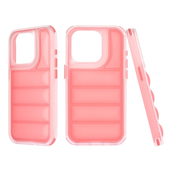 Husa pentru iPhone 15 Pro - Techsuit Wave Shield - Red Husa pentru iPhone 15 Pro - Techsuit Wave Shield - Red