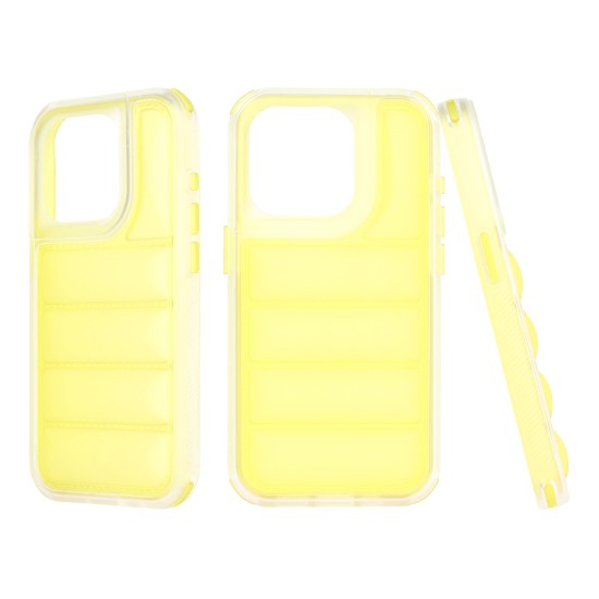 Husa pentru iPhone 15 Pro - Techsuit Wave Shield - Yellow Husa pentru iPhone 15 Pro - Techsuit Wave Shield - Yellow