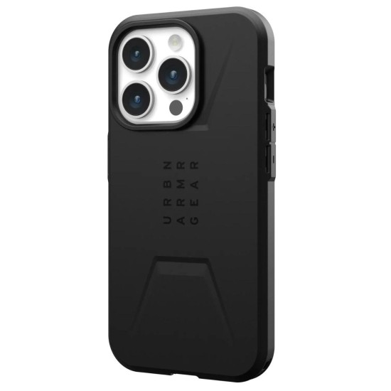 Husa pentru iPhone 15 Pro - UAG Civilian MagSafe - Black Husa pentru iPhone 15 Pro - UAG Civilian MagSafe - Black