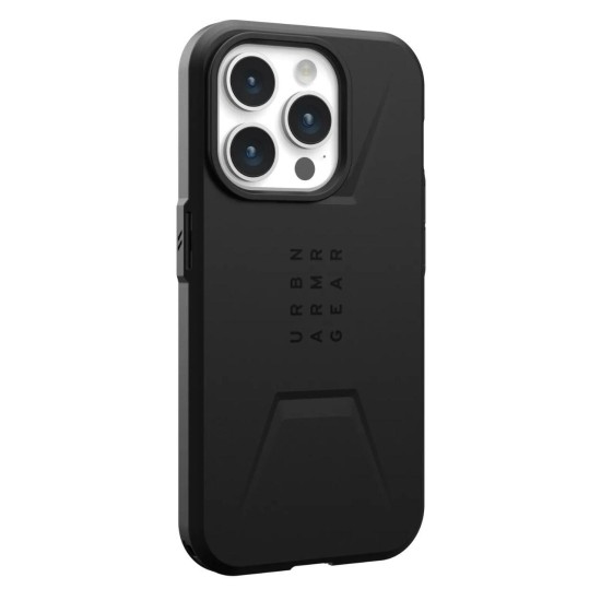 Husa pentru iPhone 15 Pro - UAG Civilian MagSafe - Black Husa pentru iPhone 15 Pro - UAG Civilian MagSafe - Black