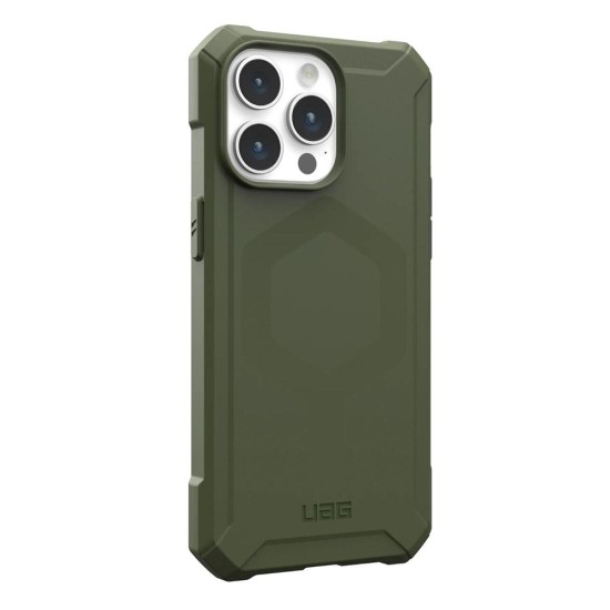 Husa pentru iPhone 15 Pro - UAG Essential Armor MagSafe - Olive Drab Husa pentru iPhone 15 Pro - UAG Essential Armor MagSafe - Olive Drab