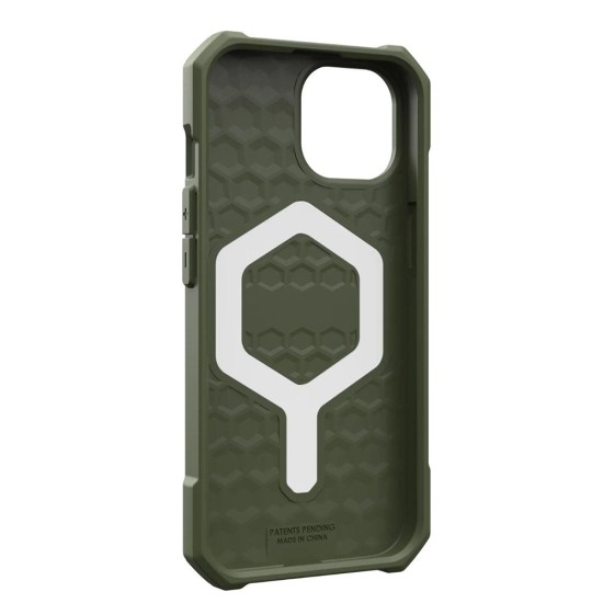 Husa pentru iPhone 15 Pro - UAG Essential Armor MagSafe - Olive Drab Husa pentru iPhone 15 Pro - UAG Essential Armor MagSafe - Olive Drab