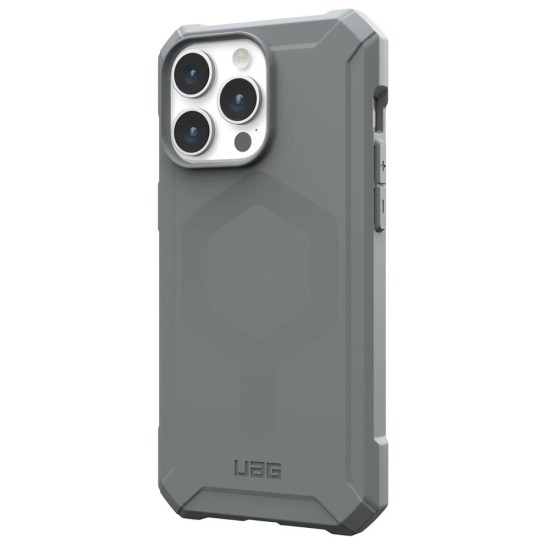 Husa pentru iPhone 15 Pro - UAG Essential Armor MagSafe - Silver Husa pentru iPhone 15 Pro - UAG Essential Armor MagSafe - Silver