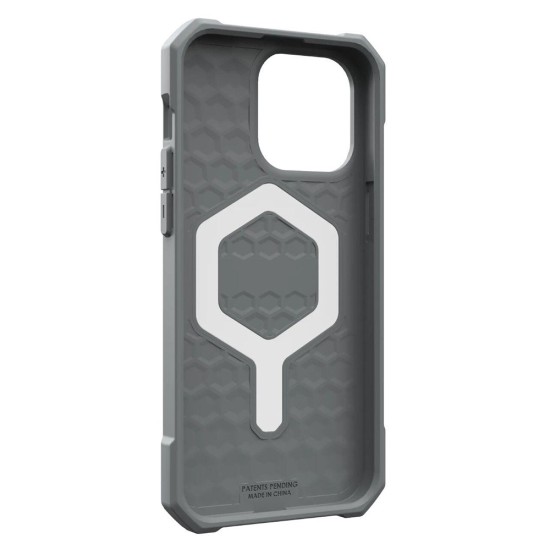 Husa pentru iPhone 15 Pro - UAG Essential Armor MagSafe - Silver Husa pentru iPhone 15 Pro - UAG Essential Armor MagSafe - Silver