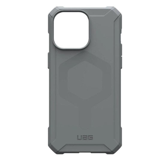 Husa pentru iPhone 15 Pro - UAG Essential Armor MagSafe - Silver Husa pentru iPhone 15 Pro - UAG Essential Armor MagSafe - Silver