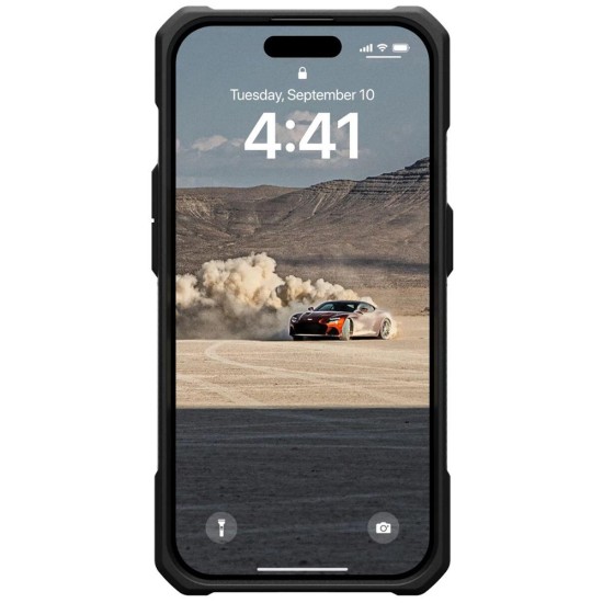 Husa pentru iPhone 15 Pro - UAG Monarch - Kevlar Element Green Husa pentru iPhone 15 Pro - UAG Monarch - Kevlar Element Green