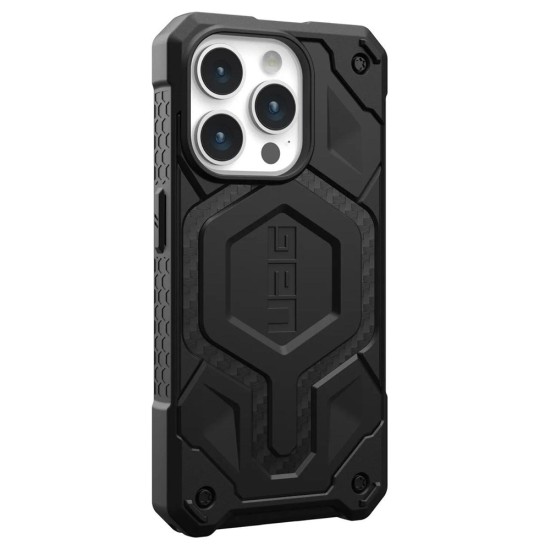 Husa pentru iPhone 15 Pro - UAG Monarch Pro - Carbon Fiber Husa pentru iPhone 15 Pro - UAG Monarch Pro - Carbon Fiber