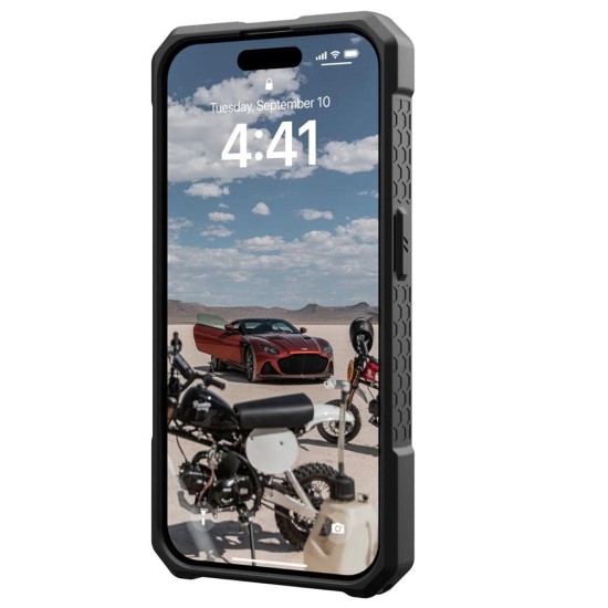 Husa pentru iPhone 15 Pro - UAG Monarch Pro - Kevlar Black Husa pentru iPhone 15 Pro - UAG Monarch Pro - Kevlar Black