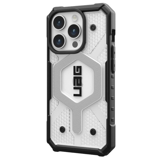 Husa pentru iPhone 15 Pro - UAG Pathfinder Magsafe - Ice Husa pentru iPhone 15 Pro - UAG Pathfinder Magsafe - Ice