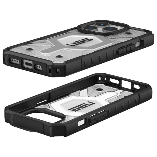 Husa pentru iPhone 15 Pro - UAG Pathfinder Magsafe - Ice Husa pentru iPhone 15 Pro - UAG Pathfinder Magsafe - Ice