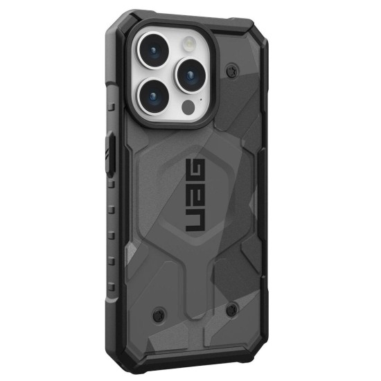 Husa pentru iPhone 15 Pro - UAG Pathfinder SE - Geo Camo Husa pentru iPhone 15 Pro - UAG Pathfinder SE - Geo Camo