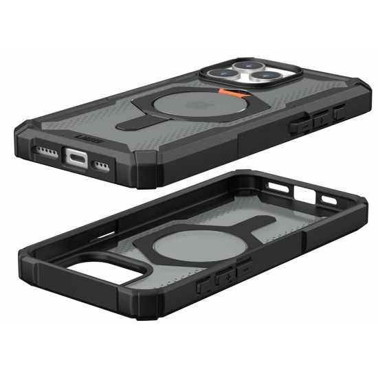 Husa pentru iPhone 15 Pro - UAG Plasma XTE - Black / Orange Husa pentru iPhone 15 Pro - UAG Plasma XTE - Black / Orange