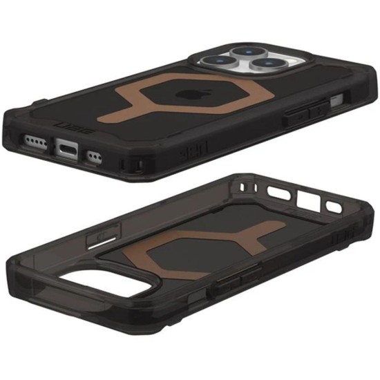 Husa pentru iPhone 15 Pro - UAG Plyo MagSafe - Black Bronze Husa pentru iPhone 15 Pro - UAG Plyo MagSafe - Black Bronze