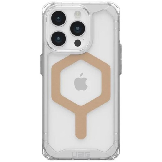 Husa pentru iPhone 15 Pro - UAG Plyo MagSafe - Ice Gold Husa pentru iPhone 15 Pro - UAG Plyo MagSafe - Ice Gold