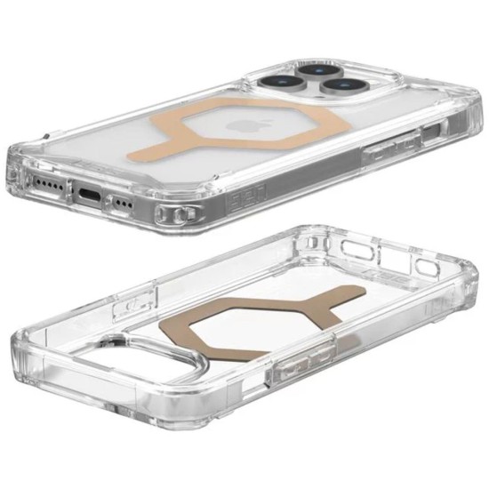 Husa pentru iPhone 15 Pro - UAG Plyo MagSafe - Ice Gold Husa pentru iPhone 15 Pro - UAG Plyo MagSafe - Ice Gold