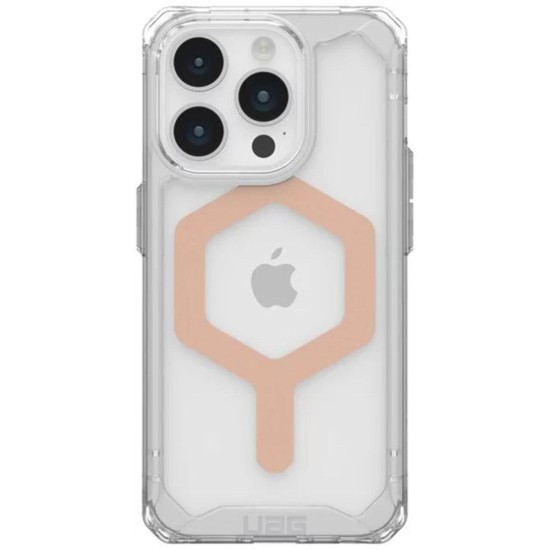 Husa pentru iPhone 15 Pro - UAG Plyo MagSafe - Ice Rose Gold Husa pentru iPhone 15 Pro - UAG Plyo MagSafe - Ice Rose Gold