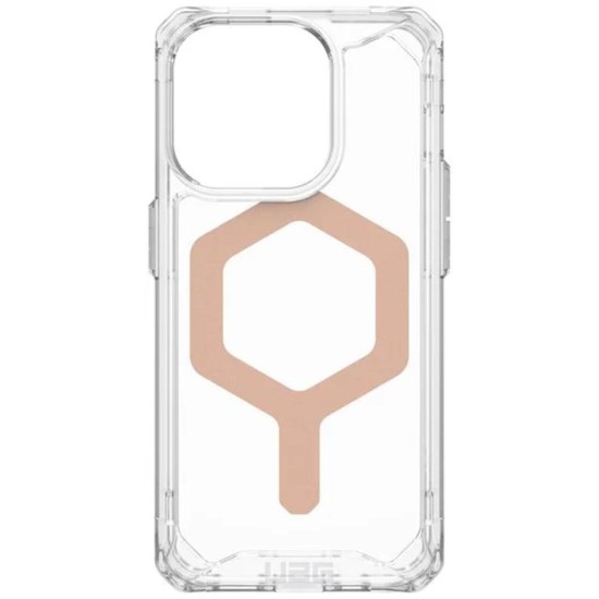 Husa pentru iPhone 15 Pro - UAG Plyo MagSafe - Ice Rose Gold Husa pentru iPhone 15 Pro - UAG Plyo MagSafe - Ice Rose Gold