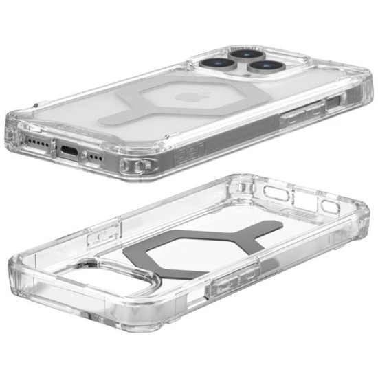 Husa pentru iPhone 15 Pro - UAG Plyo Magsafe - Ice Silver Husa pentru iPhone 15 Pro - UAG Plyo Magsafe - Ice Silver