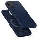 Husa pentru iPhone 15 - Spigen Caseology Parallax MagSafe - Midnight Blue