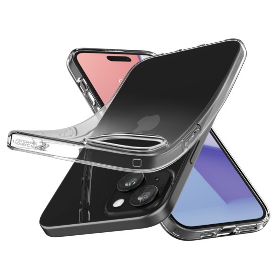 Husa pentru iPhone 15 - Spigen Liquid Crystal - Clear