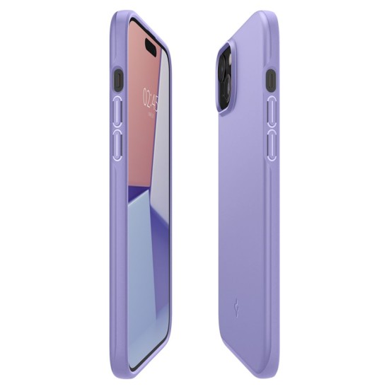 Husa pentru iPhone 15 - Spigen Thin Fit - Iris Purple