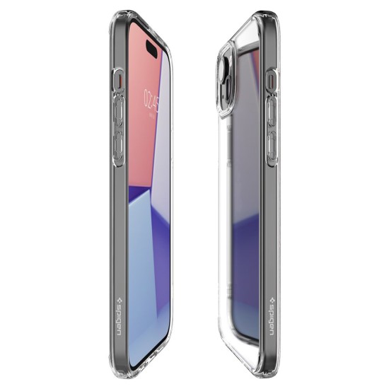 Husa pentru iPhone 15 - Spigen Ultra Hybrid - Clear