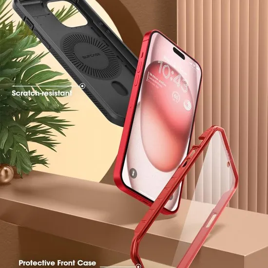 Husa pentru iPhone 15 - Supcase Unicorn Beetle Pro MagSafe - Ruddy Husa pentru iPhone 15 - Supcase Unicorn Beetle Pro MagSafe - Ruddy