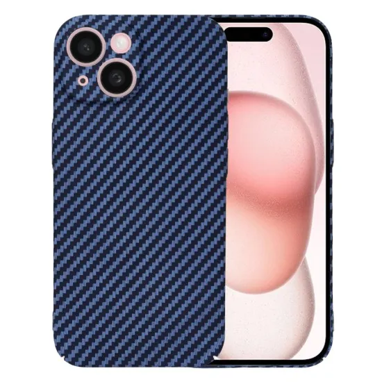 Husa pentru iPhone 15 - Techsuit Carbonite FiberShell - Cyan Husa pentru iPhone 15 - Techsuit Carbonite FiberShell - Cyan