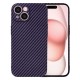 Husa pentru iPhone 15 - Techsuit Carbonite FiberShell - Purple