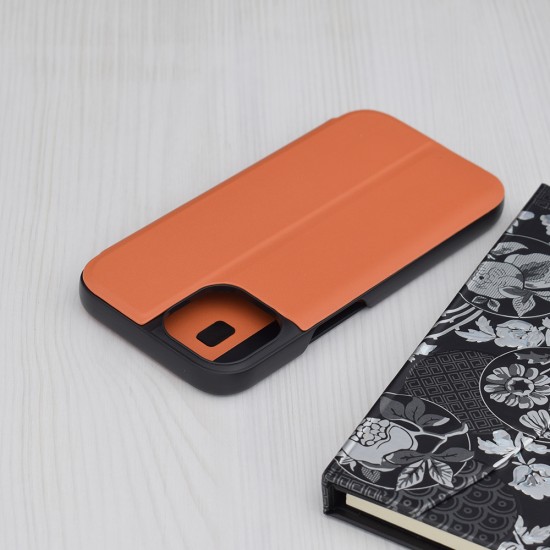 Husa pentru iPhone 15 - Techsuit eFold Series - Orange