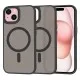 Husa pentru iPhone 15 - Techsuit HaloFrost MagSafe Series - Black Husa pentru iPhone 15 - Techsuit HaloFrost MagSafe Series - Black