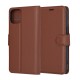 Husa pentru iPhone 15 - Techsuit Leather Folio - Brown