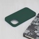 Husa pentru iPhone 15 - Techsuit Soft Edge Silicone - Dark Green