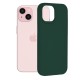 Husa pentru iPhone 15 - Techsuit Soft Edge Silicone - Dark Green