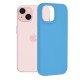 Husa pentru iPhone 15 - Techsuit Soft Edge Silicone - Denim Blue