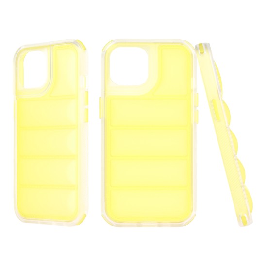 Husa pentru iPhone 15 - Techsuit Wave Shield - Yellow