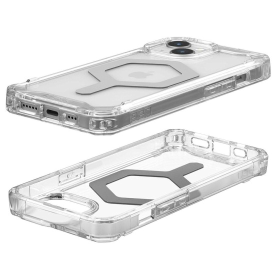 Husa pentru iPhone 15 - UAG Plyo MagSafe - Ice Silver Husa pentru iPhone 15 - UAG Plyo MagSafe - Ice Silver