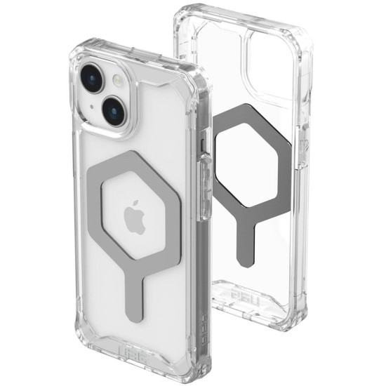 Husa pentru iPhone 15 - UAG Plyo MagSafe - Ice Silver Husa pentru iPhone 15 - UAG Plyo MagSafe - Ice Silver