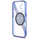 Husa pentru iPhone 16 - BMW Hardcase Motorsport IML Circle MagSafe (BMHMP16L23HTPUT) - Transparent