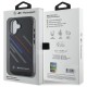 Husa pentru iPhone 16 - BMW Hardcase Motorsport IML Random Stripes (BMHCP16S23HTRAK) - Black