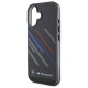 Husa pentru iPhone 16 - BMW Hardcase Motorsport IML Random Stripes (BMHCP16S23HTRAK) - Black