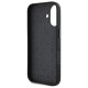 Husa pentru iPhone 16 - BMW Leather Carbon Wrapped Metal (BMHCP16S23PUFWC) - Black