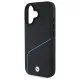 Husa pentru iPhone 16 - BMW Signature Leather MagSafe (BMHMP16S23RDCLK) - Black Husa pentru iPhone 16 - BMW Signature Leather MagSafe (BMHMP16S23RDCLK) - Black
