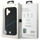 Husa pentru iPhone 16 - BMW Signature Leather MagSafe (BMHMP16S23RDCLK) - Black