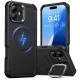 Husa pentru iPhone 16 - ESR Cyber Armor Kickstand - Black Husa pentru iPhone 16 - ESR Cyber Armor Kickstand - Black