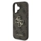 Husa pentru iPhone 16 - Guess Hardcase 4G Big Logo (GUHCP16S4GMGBR) - Brown