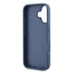 Husa pentru iPhone 16 - Guess Hardcase 4G Bottom Stripe (GUHCP16SG4GLBL) - Blue