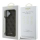 Husa pentru iPhone 16 - Guess Hardcase 4G Charms Collection (GUHCP16SGF4GBR) - Brown