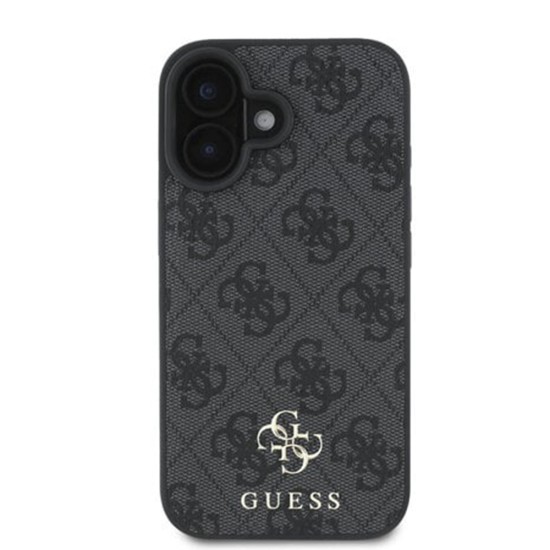 Husa pentru iPhone 16 - Guess Hardcase 4G Classic MagSafe (GUHMP16SP4SM4MK) - Black