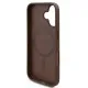 Husa pentru iPhone 16 - Guess Hardcase 4G Flower Print MagSafe (GUHMP16SP4ROPEMCW) - Brown Husa pentru iPhone 16 - Guess Hardcase 4G Flower Print MagSafe (GUHMP16SP4ROPEMCW) - Brown